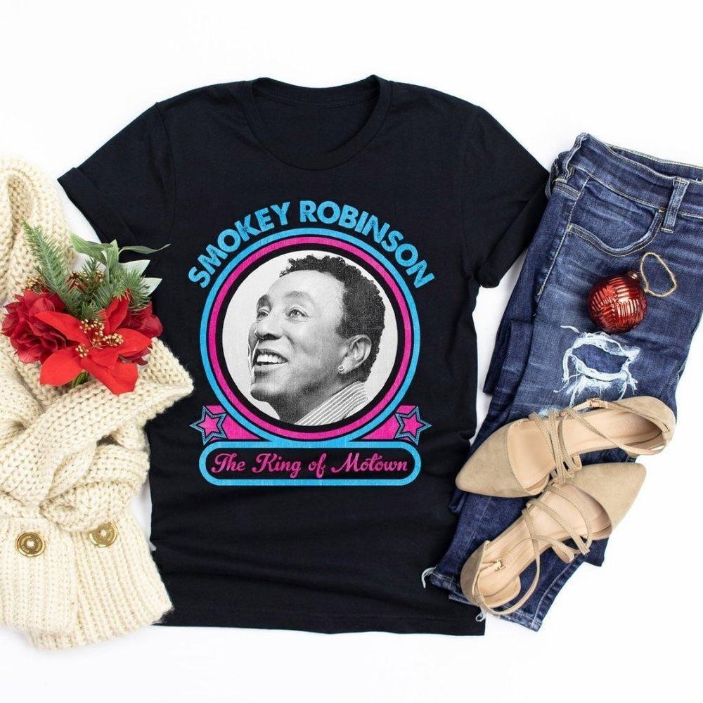 Smokey Robinson The King Of Motown T-Shirt